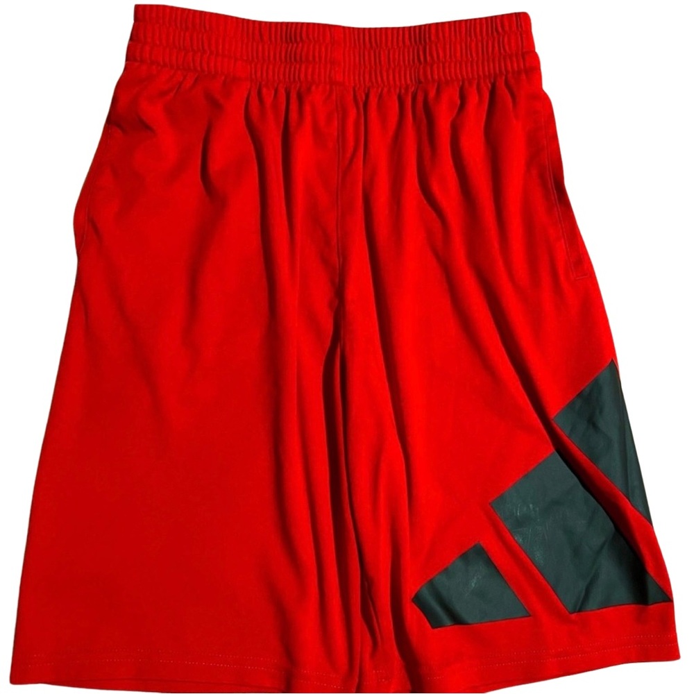 Adidas Red Youth Basketball Shorts